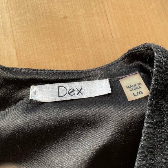 Shimmery Little Black Dress with Pockets! - Picture 8 of 12